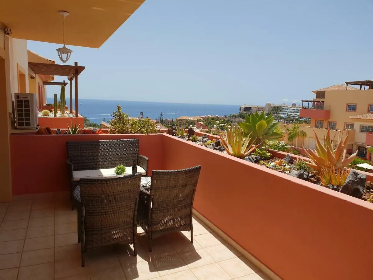 Terrazas Del Duque 2: Beachfront Oasis with Sea Views and Heated Pool Costa Adeje  Apartment